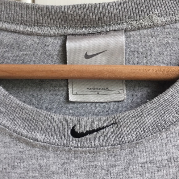 Nike Grey Cotton Short Sleeve Basketball Tank - Picture 3 of 6